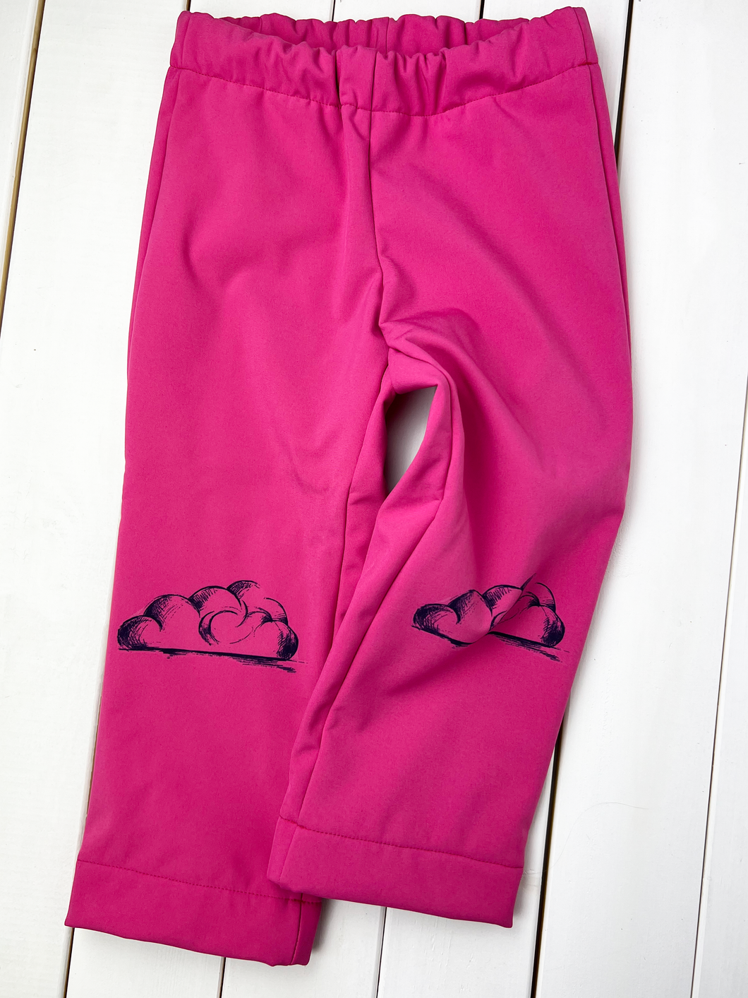 CLOUDS Girls Softshell Trousers (size 86 - 98)