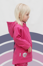 Ielādējiet attēlu galerijas skatītājā, Meiteņu Softshell jaka ar dzīvnieku apdruku (86-98 izmērs)
