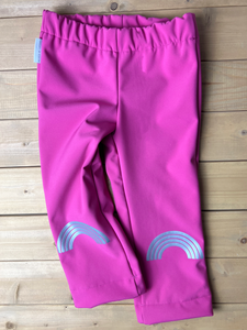 RAINBOW Softshell girls Trousers (size 86 - 98)